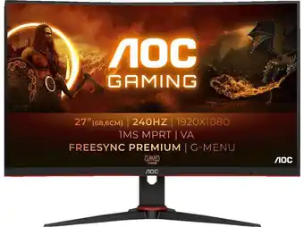 MediaMarkt Aoc c27g2ze 27 zoll full-hd gaming monitor (0,5 ms reaktionszeit, 240 hz) Angebot