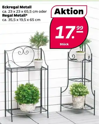 NETTO Eckregal Metall / Regal Metall Angebot