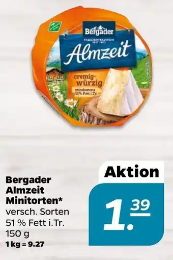 NETTO Bergader Almzeit Minitorten 150g Angebot