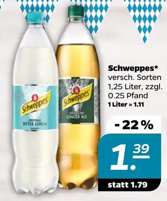 NETTO Schweppes 1.25L Angebot