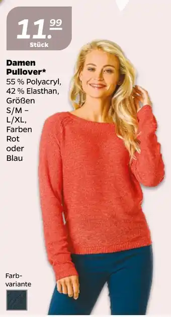 NETTO Damen Pullover S/M-L/XL Angebot