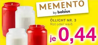 KODi Memento Öllicht NR. 3 Rot oder weiß Angebot