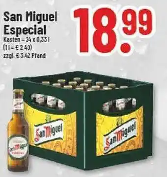 trinkgut San miguel especial Angebot