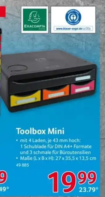 Selgros Toolbox Mini Angebot