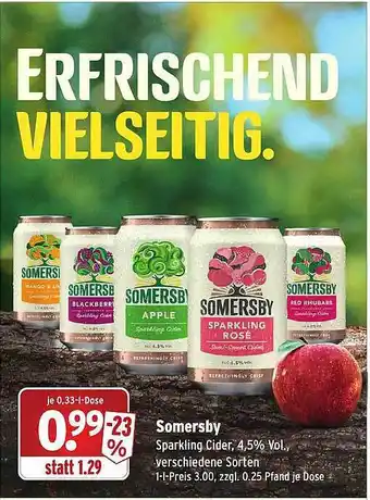 Wasgau Somersby Angebot