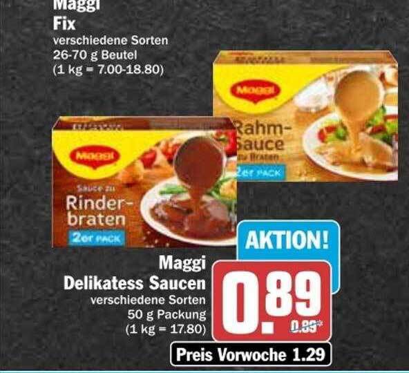 Alle Maggi Angebote - Entdecken Sie das günstigste Maggi Angebot!
