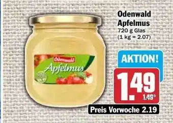 dodenhof Odenwald apfelmus Angebot