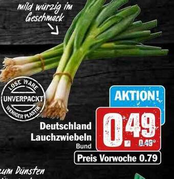 Hit Deutschland lauchzwiebeln Angebot