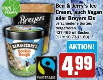 Hit Ben & jerry's ice cream, auch vegan oder breyers eis Angebot