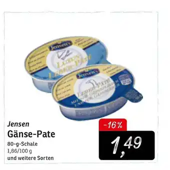 Markant Markt Jensen gänse pate Angebot