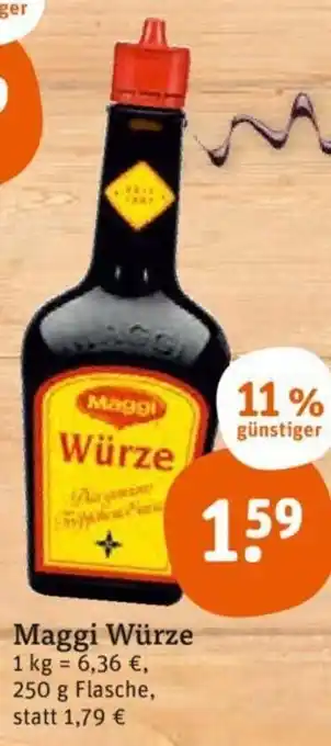 tegut Maggi Würze 250 g Flasche Angebot