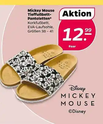 Pfennigpfeiffer Mickey mousee tieffußbett-pantoletten Angebot