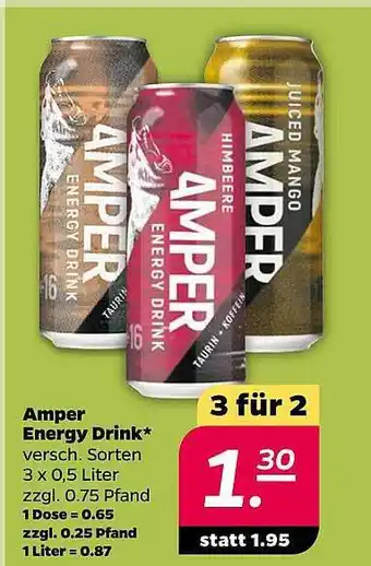 Pfennigpfeiffer Amper energy drink Angebot