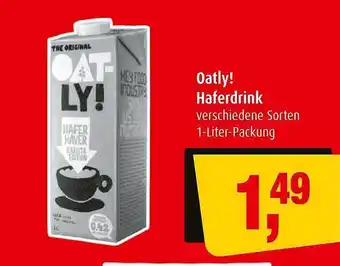 Markant Oatly! haferdrink Angebot