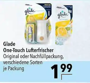 CITTI Markt Glade one-touch lufterfrischer Angebot