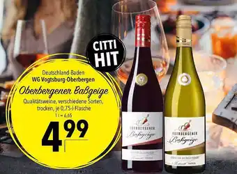 CITTI Markt Obergener babgeige Angebot