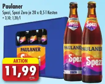 Lösch Depot Paulaner Spezi, Spezi Zero 20x0,5 L Kasten Angebot