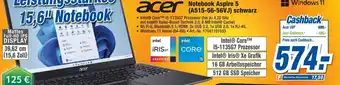 expert Techno Land Acer Notebook Aspire 5 (A515-56-56VJ) schwarz Angebot