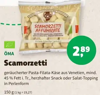 Biomarkt Öma Scamorzetti 150 g Angebot