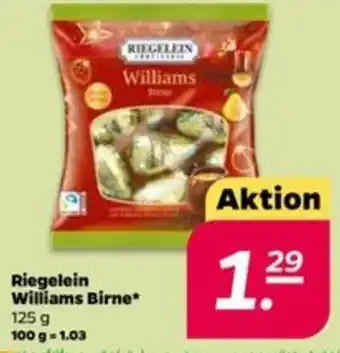 NETTO Riegelein Williams Birne 125g Angebot