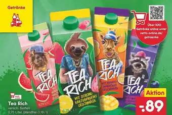 Netto Marken-Discount Tea rich Angebot