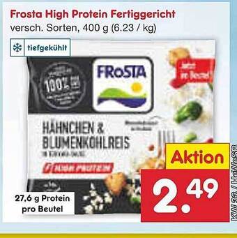 Netto Marken-Discount Frosta high protein fertiggericht Angebot