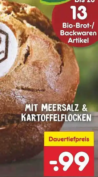 Netto Marken-Discount Mit meersalz & kartoffelflocken Angebot