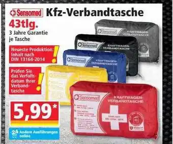 Norma Sensomed kfz-verbandtasche Angebot