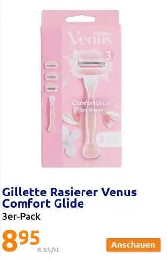 Action Gillette Rasierer Venus Comfort Glide 3st Angebot