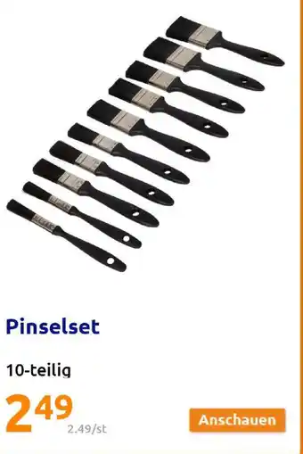 Action Pinsel-Set 10st Angebot