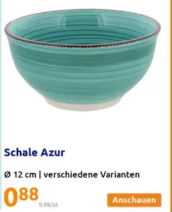 Action Schale Azur Angebot