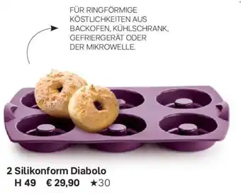 Tupperware Silikonform Diabolo Angebot