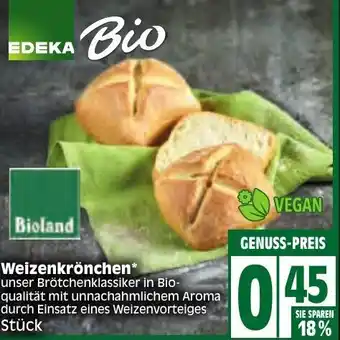 Edeka Bioland Weizenkrönchen Angebot