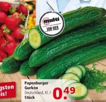 Multi Markt Papenburger Gurken Angebot