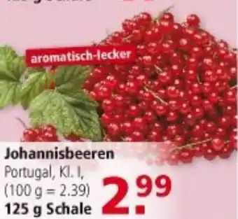 Multi Markt Johannisbeeren 125g Angebot