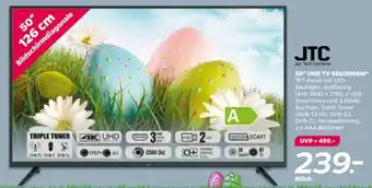 NETTO JTC 50" UHD TV 5OU5008M Angebot