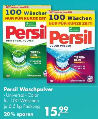 Handelshof Persil Waschpulver 6,5 kg Packung Angebot