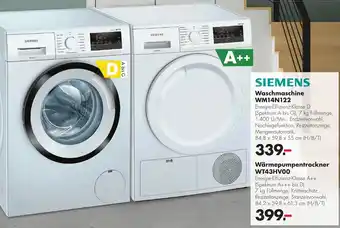 Handelshof Siemens Waschvollautomat WM14N122 Angebot