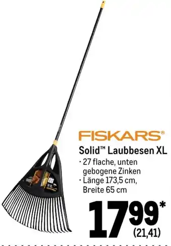 METRO Fiskars Solid Laubbesen XL Angebot