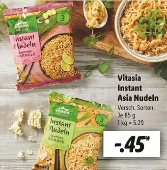 Lidl Vitasia instant asia nudeln Angebot