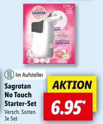 Lidl Sagrotan no touch starter set Angebot