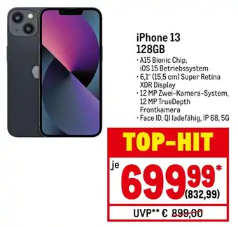 METRO iPhone 13 128GB Angebot