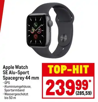 METRO Apple Watch SE Alu Sport Spacegrey 44 mm Angebot