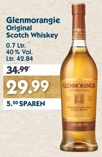 Hol'ab Getränkemarkt Glenmorangie Original Scotch Whiskey 0,7Ltr. Angebot