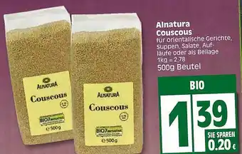 Edeka Alnatura couscous Angebot