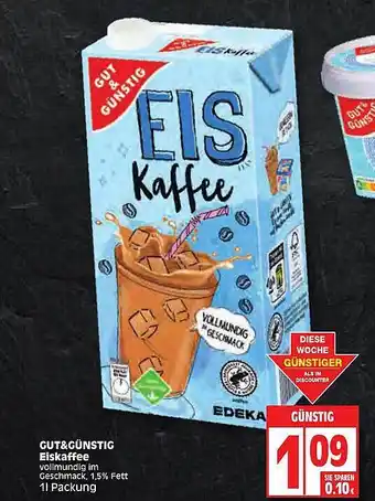 Edeka Gut & günstig eiskaffee Angebot