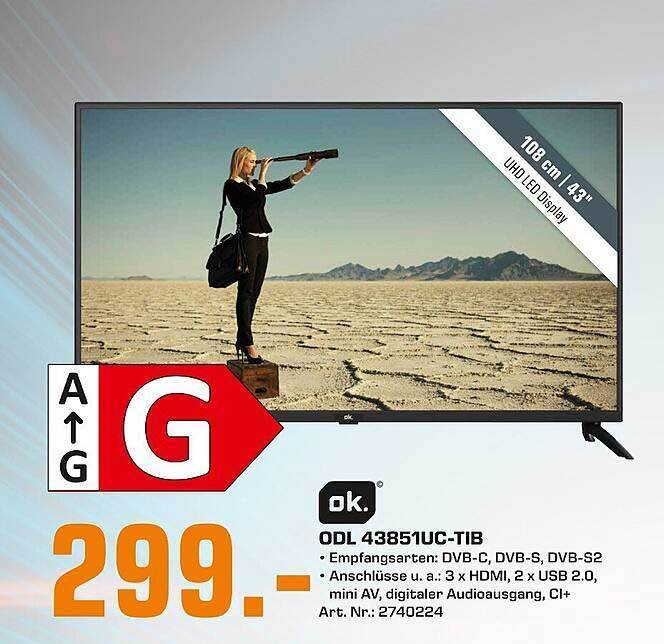 Ok odl 43851uc-tib Angebot bei Saturn