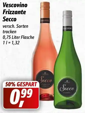 Simmel Vescovino Frizzante Secco 0,75 Liter Flasche Angebot