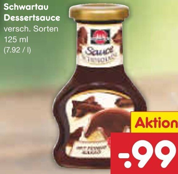 Schwartau Dessertsauce 125 ml Angebot bei Netto MarkenDiscount