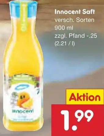 Netto Marken-Discount Innocent Saft 900 ml Angebot